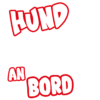 hund an bord z5 | Aufkleber Hund an Bord mit Foto